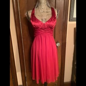 open lace back dress Vintage Frederick's of Hollywood One-Shoulder Draped Jumpsuit  Recess